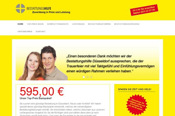 Eat theme site design template sample