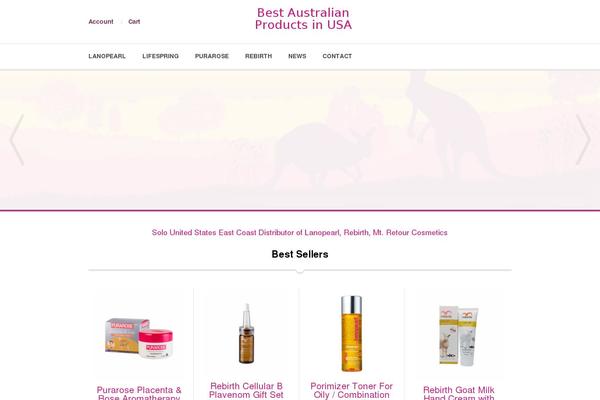 Cb-cosmetico theme site design template sample