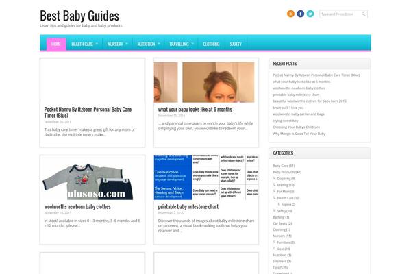 Pressimo theme site design template sample