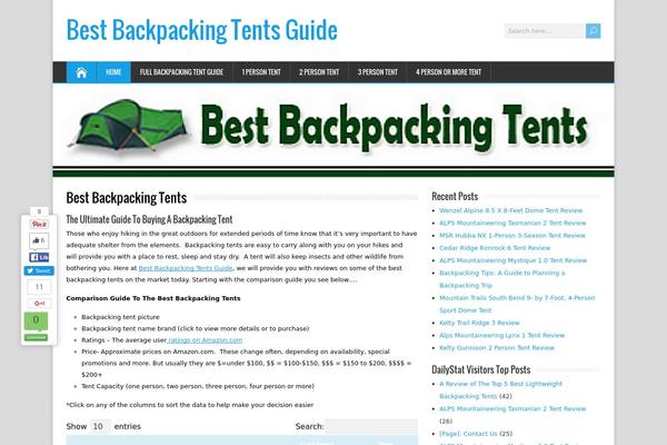 HappenStance theme site design template sample