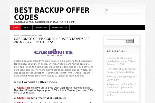 bestbackupoffercodes.com site used Diginews