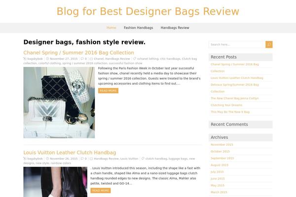 ForeverWood theme site design template sample