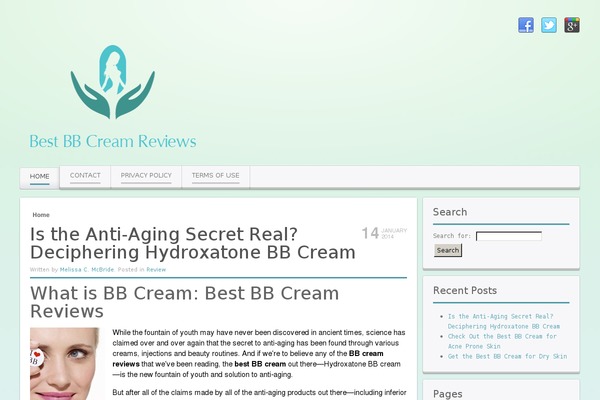 Balance theme site design template sample