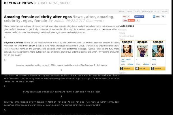 bestbeyonce.info site used Magazi