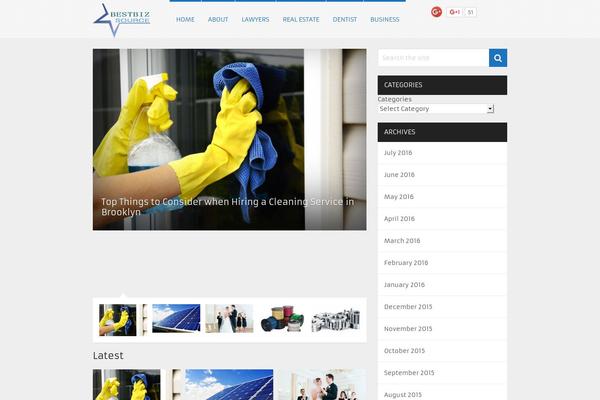 MagXP theme theme site design template sample