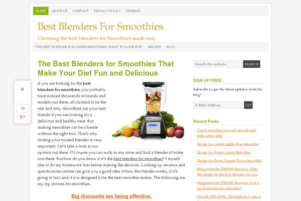 Prose theme site design template sample