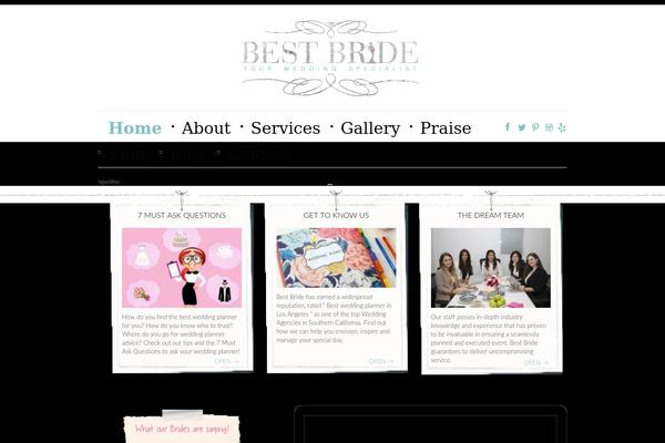 bestbride.la site used Bestbride