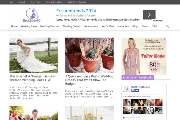 Ribbon Lite theme site design template sample
