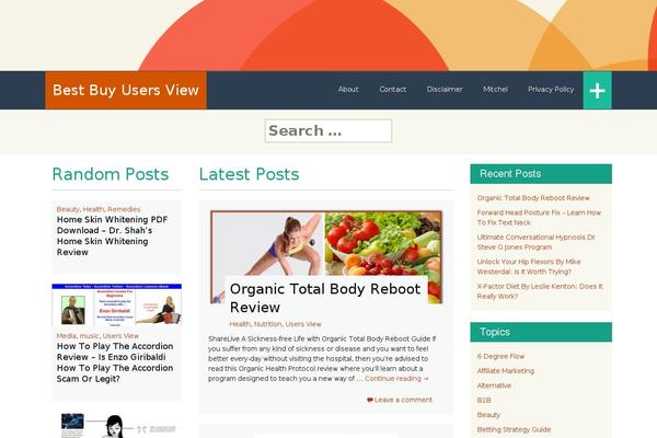 bestbuyusersview.com site used WP FlatThirteen