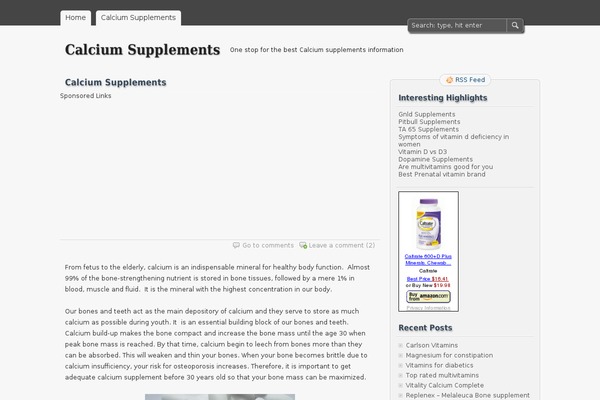 zBench theme site design template sample
