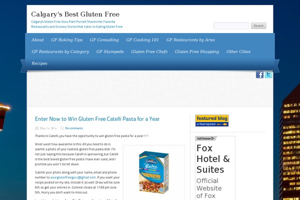 Delicacy theme site design template sample