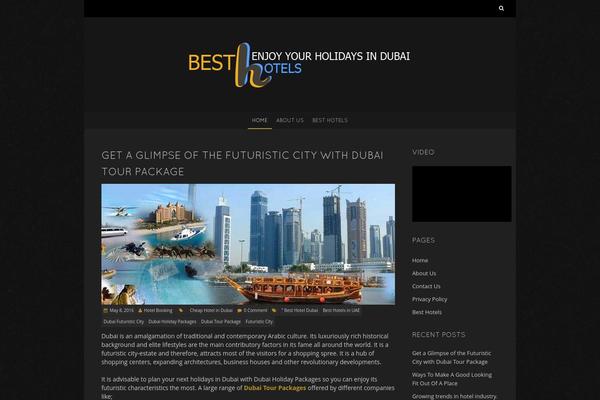 Blackoot Lite theme site design template sample