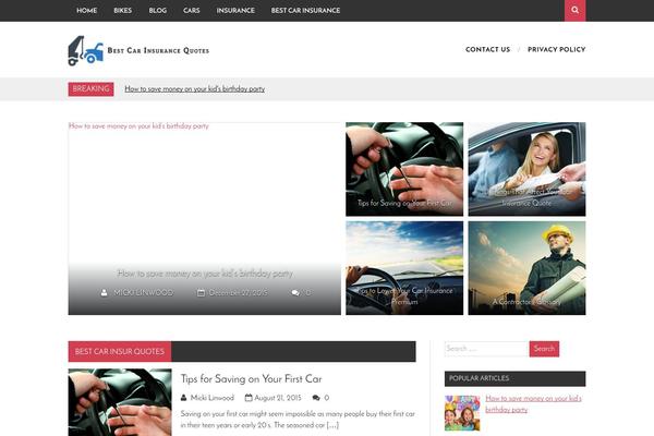 Aqueduct theme site design template sample