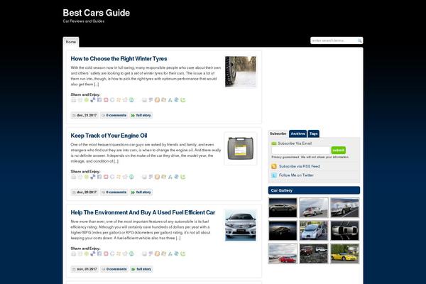 Site using Sociable plugin