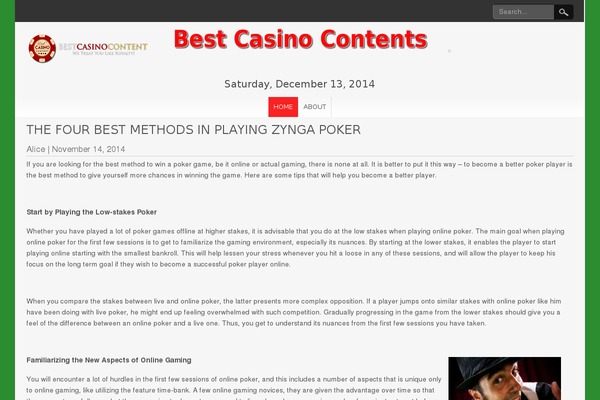 bestcasinocontent.com site used NewsPress Lite