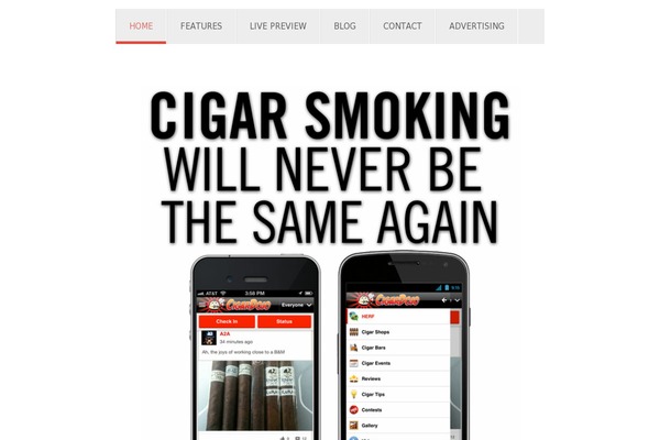 bestcigarapp.com site used Builderchild-threads