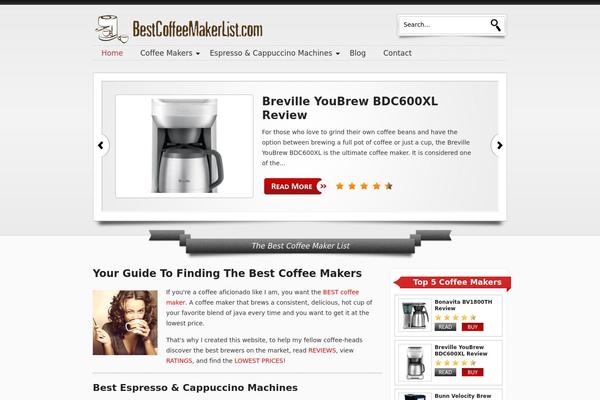 Simplereviews theme site design template sample