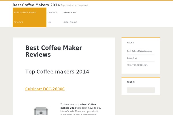 Ignite theme site design template sample