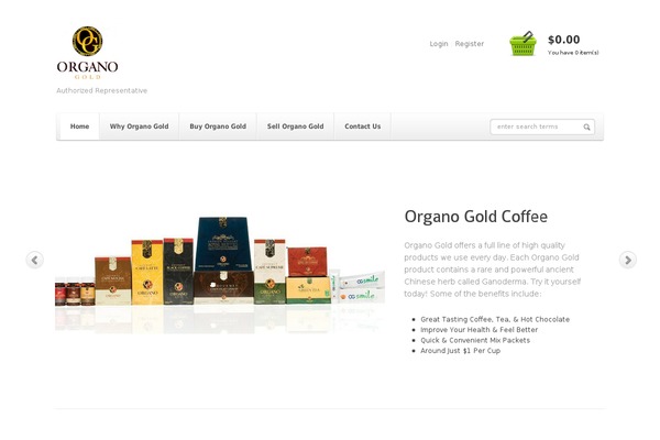 iCarus theme site design template sample