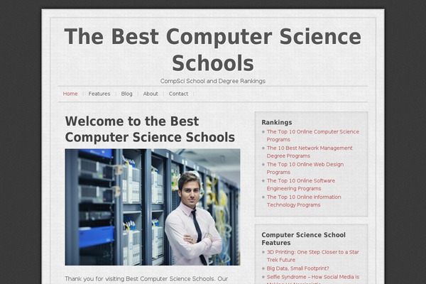 Bcs theme site design template sample