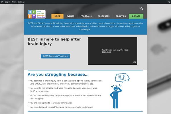 Pet-rescue theme site design template sample