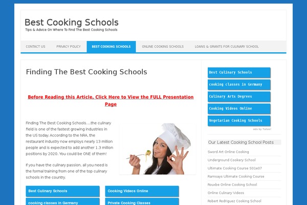 Iconic One theme site design template sample