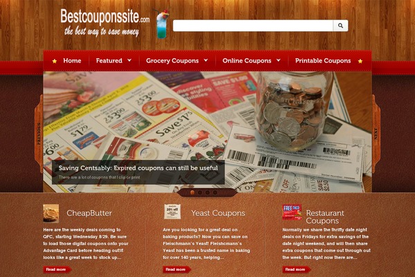 Bordeaux theme site design template sample