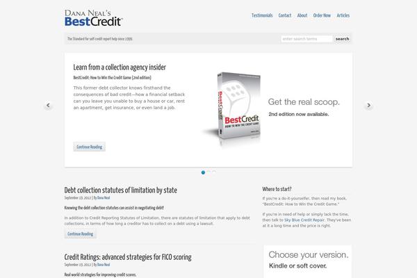 bestcredit.com site used Wp-responsive108