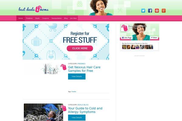 Reverie theme site design template sample