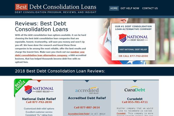 bestdebtconsolidationloans.org site used Bestdebtconsolidationloans
