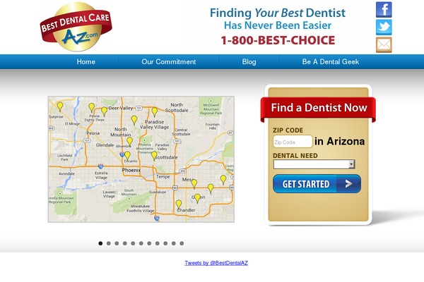 Site using Google Maps Easy plugin
