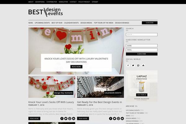 F8 Lite theme site design template sample