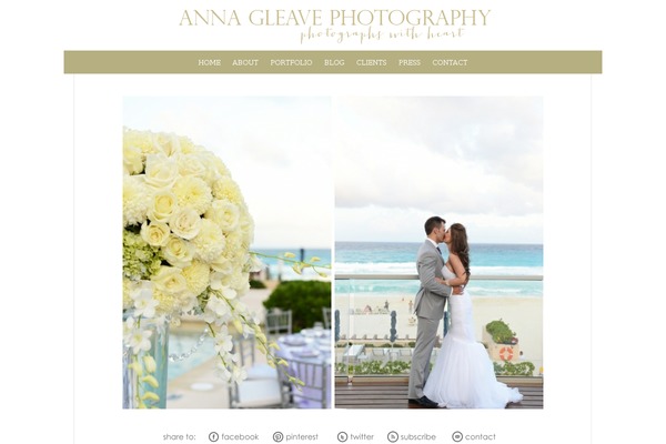 ProPhoto 6 theme site design template sample