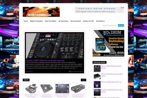 WP-Ellie theme site design template sample