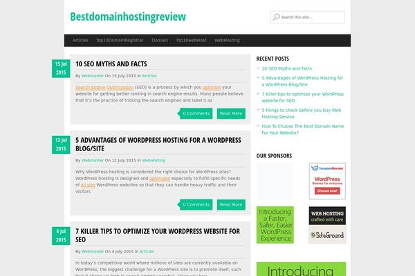 GreenChili theme site design template sample