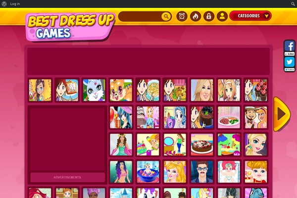 bestdressup.com site used Tricera