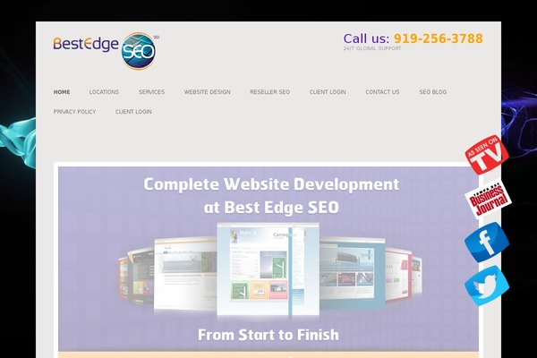 OceanWP theme site design template sample