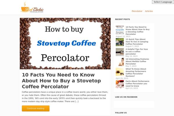 Focusblog theme site design template sample
