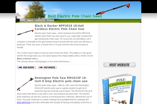 Default theme site design template sample