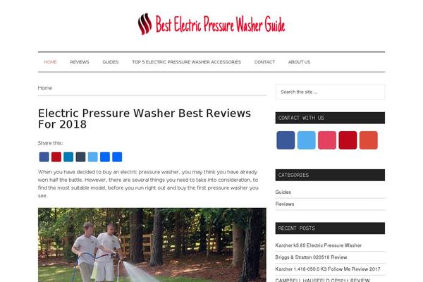 First Mag theme site design template sample