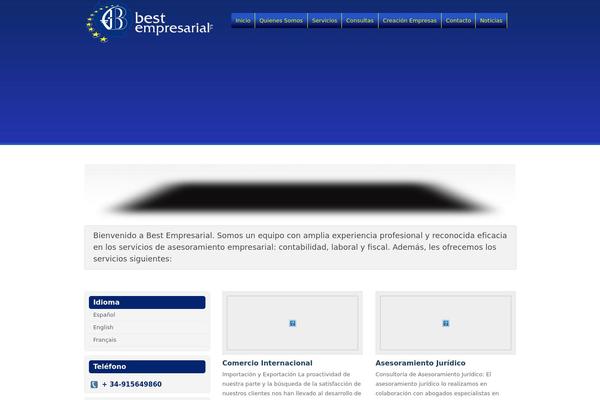 Atlantis theme site design template sample