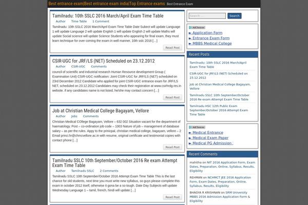 Frontier theme site design template sample