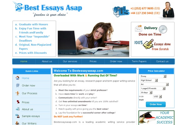 Cushy theme site design template sample