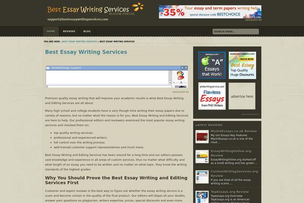 Optima theme site design template sample