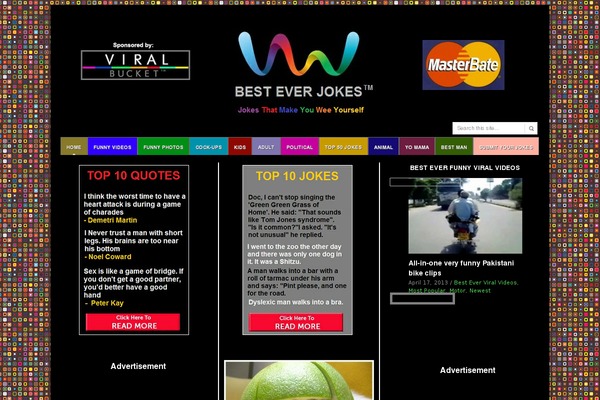 besteverjokes.com site used Newspaper_final
