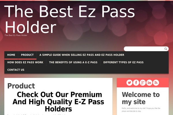 Duena theme site design template sample
