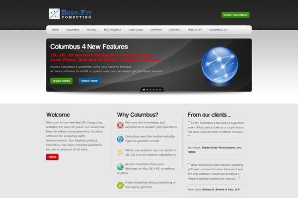 Phenomenon theme site design template sample