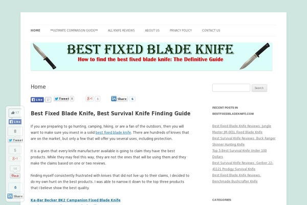 Site using Combine CSS plugin