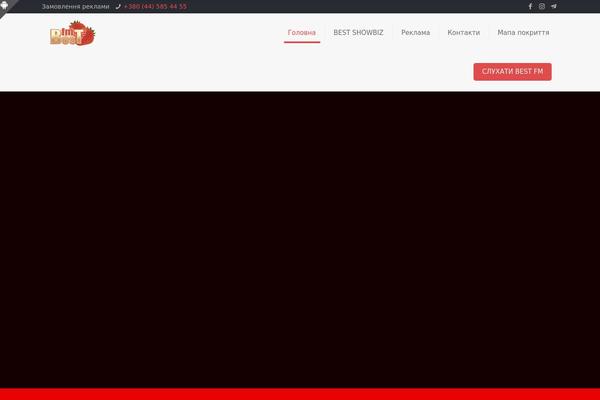 bestfm.ua site used Bestfm