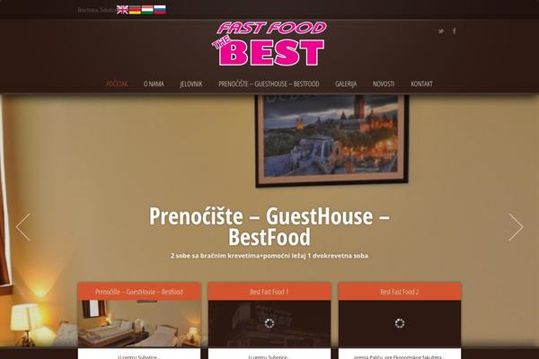 Linguini theme site design template sample